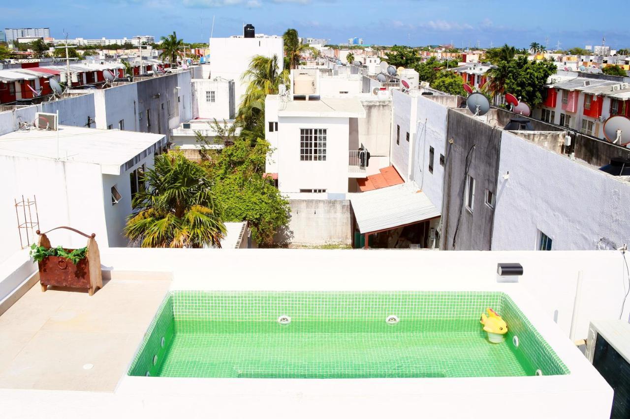 Departamento Privado, Nuevo Jacuzzi Rooftop, Ac, Gran Wf كانكون المظهر الخارجي الصورة